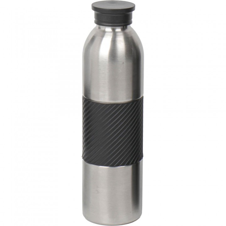 500 ml Gümüş Desenli Metal Termos – Lazer Baskılı Promosyon Termos